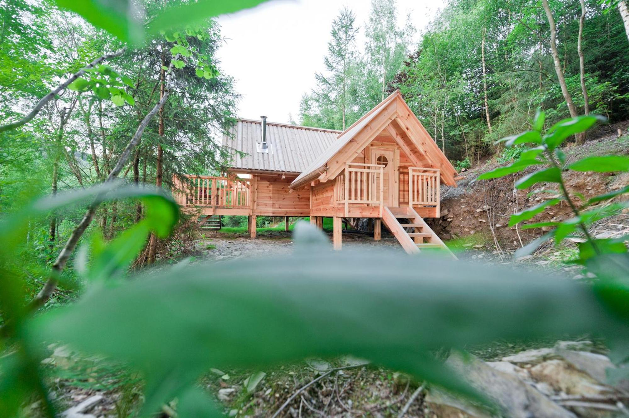 Les Cabanes De Rensiwez Mabompre Exteriör bild