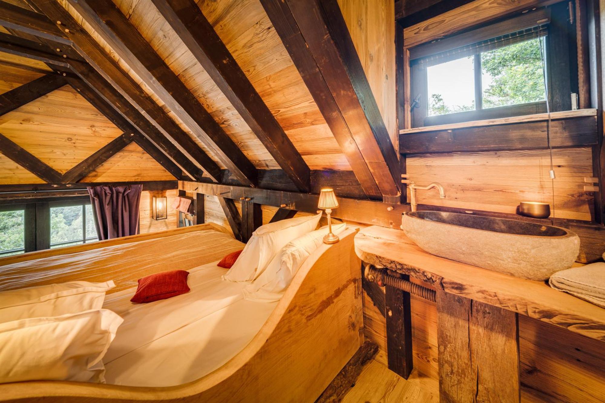 Les Cabanes De Rensiwez Mabompre Exteriör bild