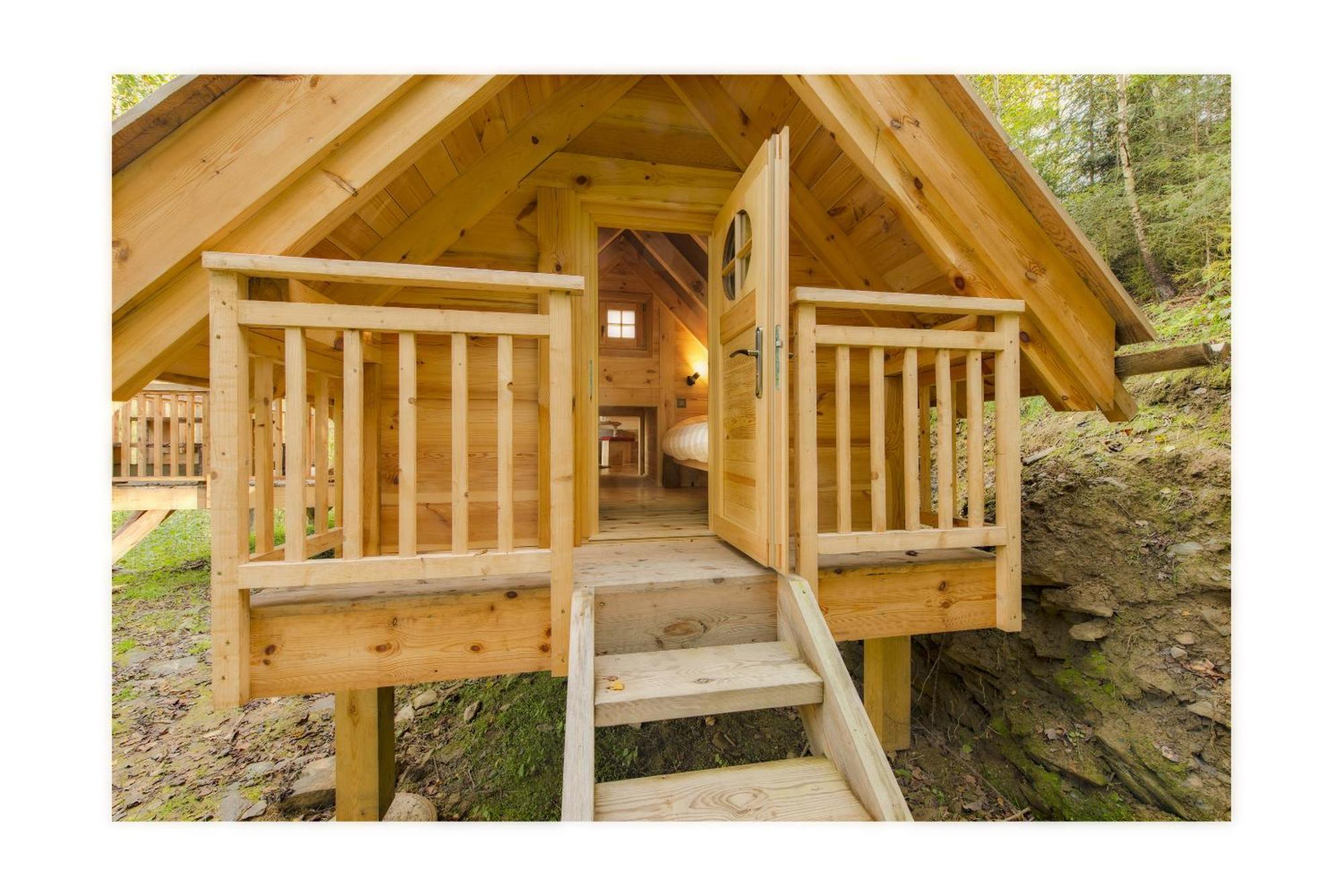 Les Cabanes De Rensiwez Mabompre Exteriör bild